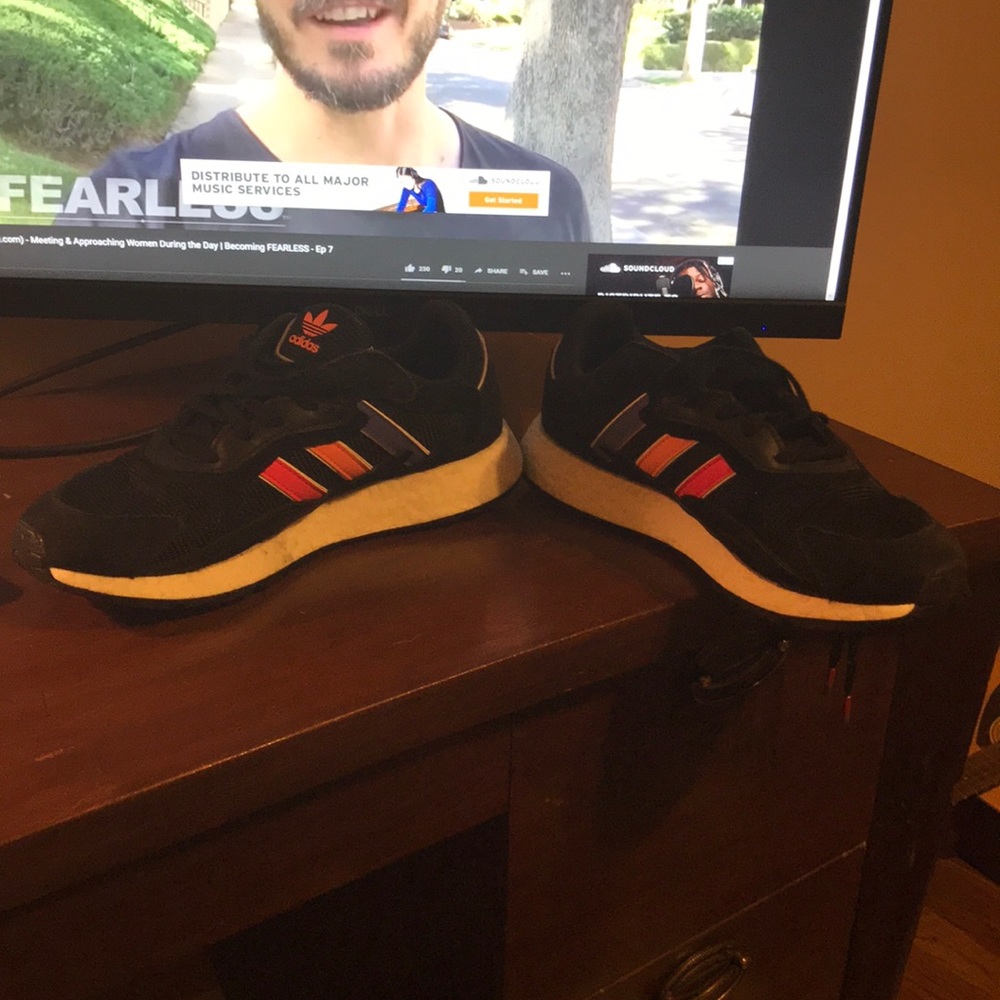 Adidas brand with the 3 stripes
